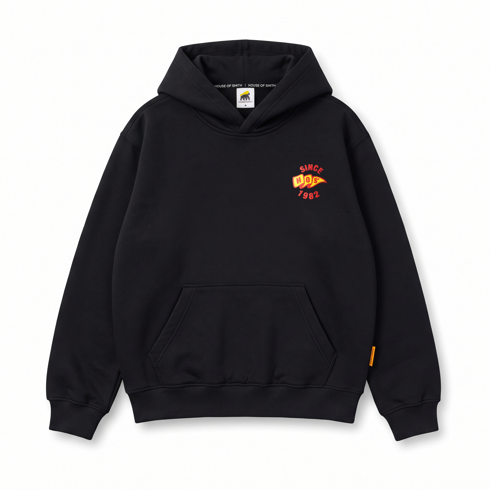 House of Smith Sweater Hoodie Oversized Pria - Ensign Oversized Hoodie Black - Image 2