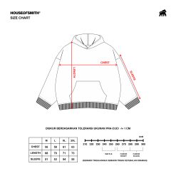 House of Smith Sweater Hoodie Oversized Pria - Ensign Oversized Hoodie Black - Image 5